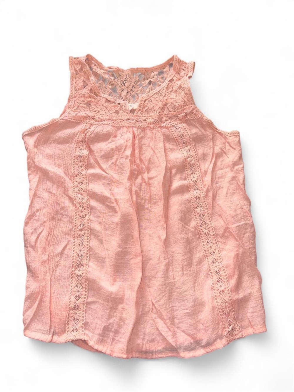 mine Lace Yoke Camisole - Blush